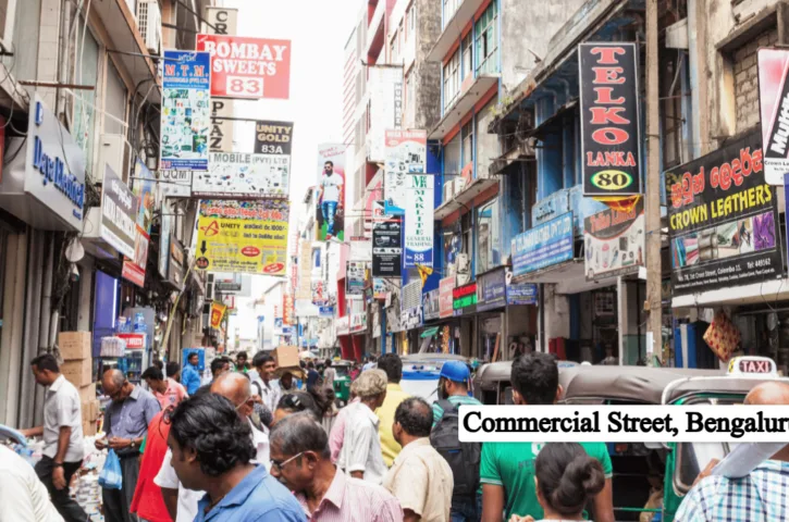 Commercial Street, Bengaluru – History, Location, Connectivity, Route, Top Things to Do, Retail and FAQ