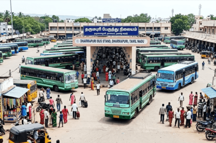 Dharmapuri Bus Stand, Dharmapuri, Tamil Nadu