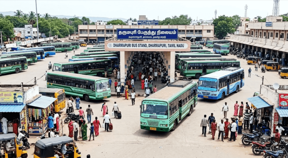Dharmapuri Bus Stand, Dharmapuri, Tamil Nadu