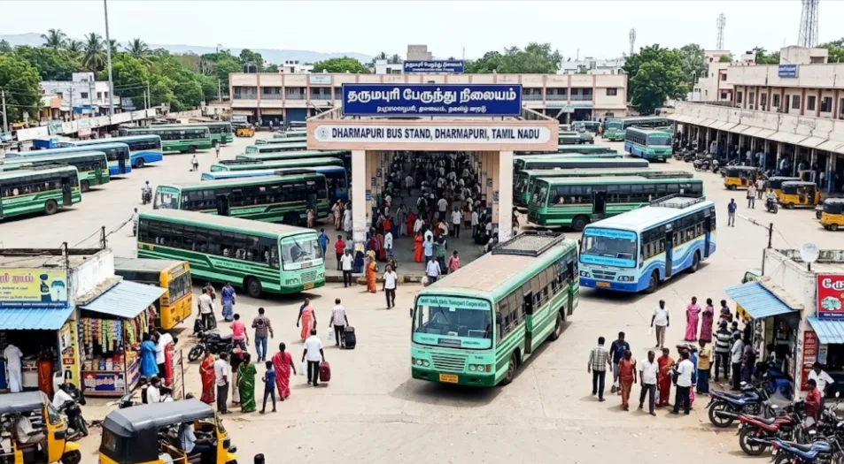 Dharmapuri Bus Stand, Dharmapuri, Tamil Nadu