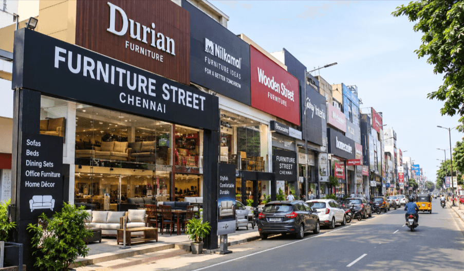 Furniture Street, Chennai