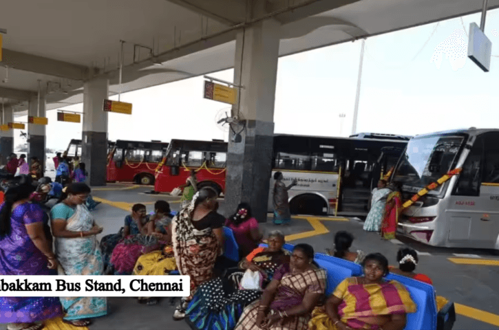 Kilambakkam Bus Stand, Chennai , Tamil Nadu
