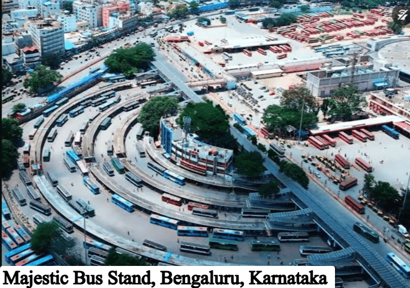 Majestic Bus Stand, Bengaluru, Karnataka