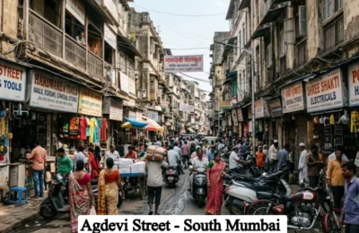 Nagdevi Street – South Mumbai, Near Crawford Market, Masjid Bunder, Mohammed Ali Road