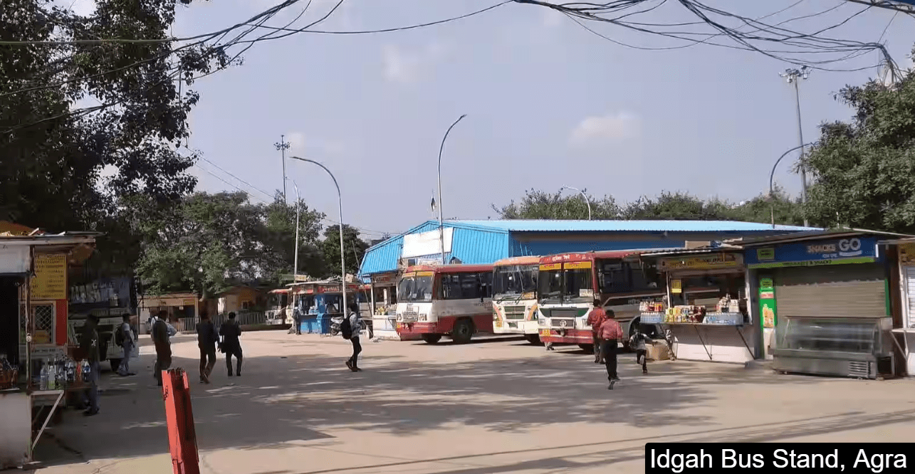 Idgah Bus Stand, Agra